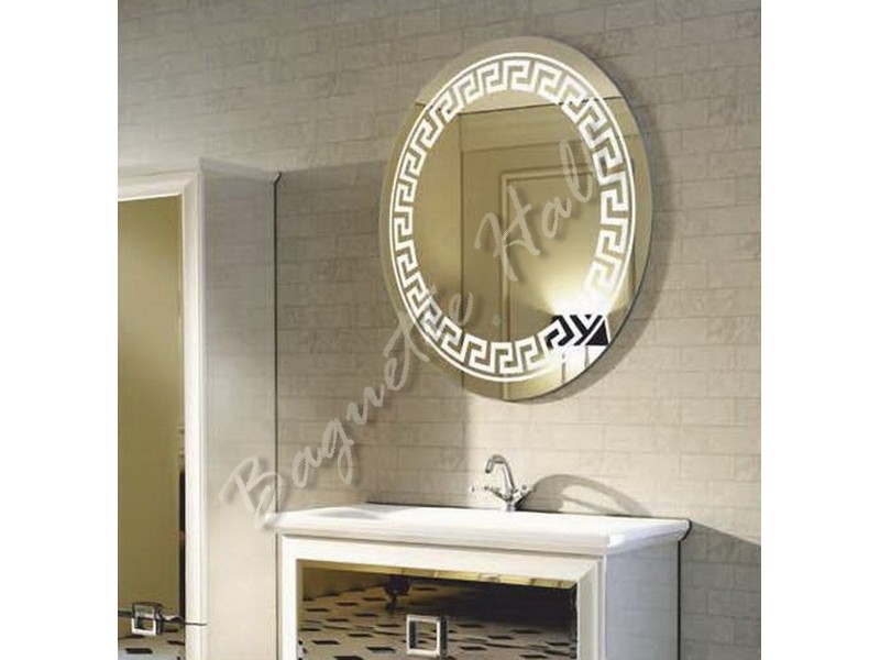 Зеркало для ванной комнаты с LED-подсветкой и сенсорным выключателем D770мм
